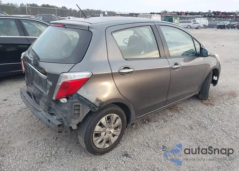 2012 Toyota Yaris Le из США, поврежденный, VIN JTDKTUD32CD514702